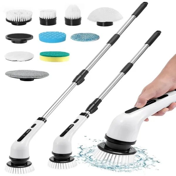 9 REPLACEABLE BRUSH HEADS FOR VERSATILE CLEANING - Image 5